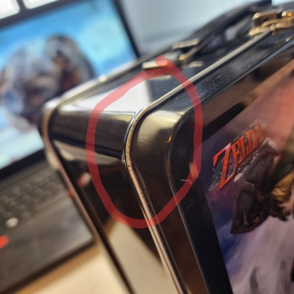 Legend of Zelda: Twilight Princess Metal Lunchbox - Nintendo Wii 2006 - Picture 10 of 11